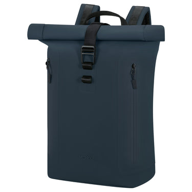 Samsonite Selection - Mochila Rolltop Coatify Biz 14.1" 39 cm (azul)