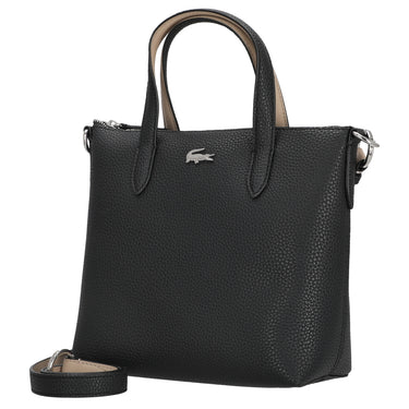 Lacoste Anna Mini Tote - Top-handle bag 22 cm (black sand)