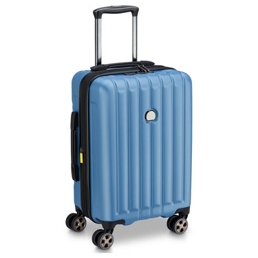 Delsey Paris Longitude - 4-Wheel Cabin Trolley 55 cm erw. (hellblau)