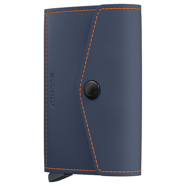 Secrid Envelope Matte - Wallet 8cc 10.2 cm RFID (night blue-orange)