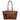 Coccinelle Double Beat - Shopper 33 cm (colore: cognac)