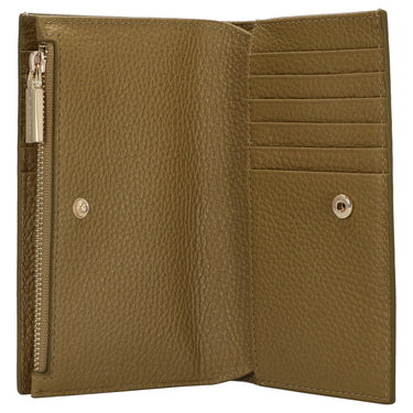 Coccinelle Metallic Soft - Cartera 12cc 16 cm (seagrass)