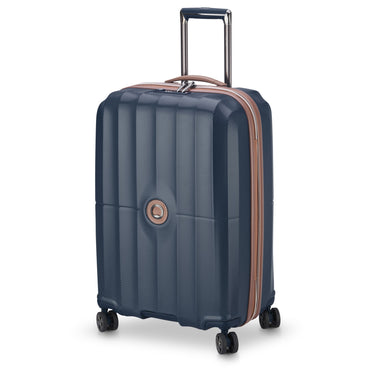 Delsey Paris St. Tropez - Trolley 4 Ruote 67 cm adulti (blu marino)