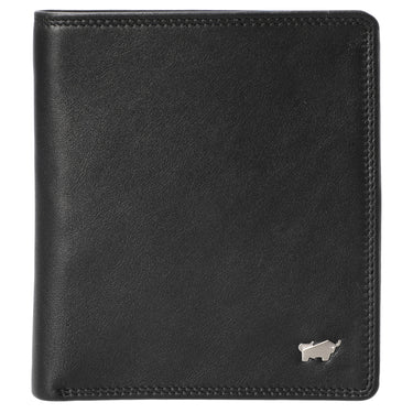 Braun Büffel Golf RFID - Geldbörse 12cc 12 cm  (schwarz)
