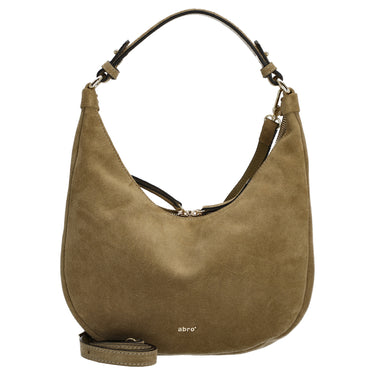 abro Nana Suede - Schultertasche Mini 27.5 cm (mud)