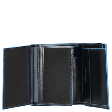 Piquadro Blue Square - Cartera para hombre 12 cm RFID (azul)