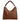 Coccinelle Boheme Grana Double – Sac à shoulder 34 cm (Couleur : cognac/noir)