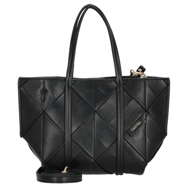Calvin Klein Woven Mini Tote - Umhängetasche (black)