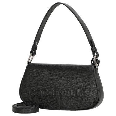 Coccinelle Myrtha Maxi Log - Sac à bandoulière 24 cm (noir)