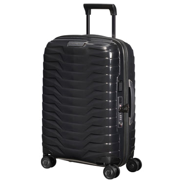 Samsonite Selection Proxis - 4-Rollen Kabinentrolley 55 cm erw. USB (schwarz)