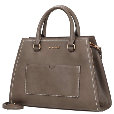 Joop Jeans Women Solido Lika - Sac à main M 35 cm (couleur : falcon)