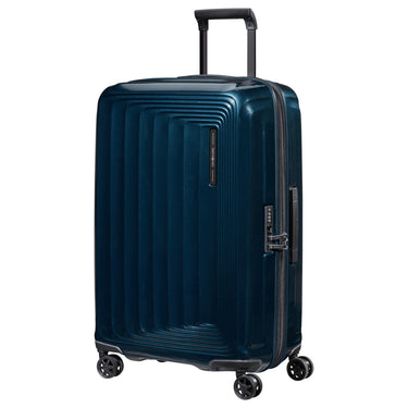 Samsonite Selection Nuon - 4-Rollen-Trolley 69 cm erw. (metallic dark blue)