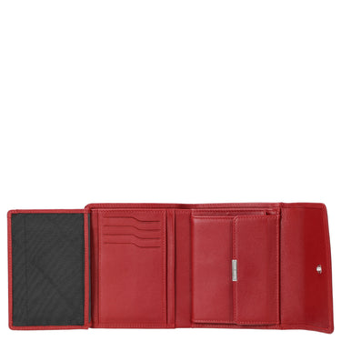 Braun Büffel Golf RFID - Wallet M 8cc 12.2 cm (Color: red)
