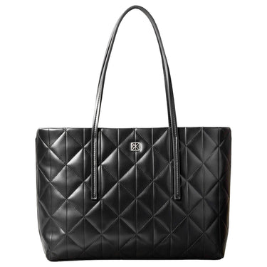 Calvin Klein Quilted Emblem - Shopper 37 cm (Color: black)