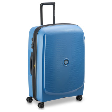 Delsey Paris Belmont Plus - Trolley 4 Ruote Riciclato 76 cm Adulto (Colore: zinco blu)
