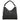 Coccinelle Boheme Grana Double - Borsa a spalla M 34 cm (nero/cognac)