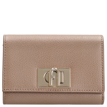 Furla 1927 M Compact Wallet - Wallet M 8cc 13 cm (Color: greige)
