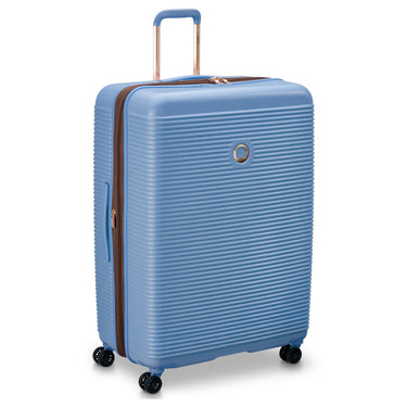 Delsey Paris Freestyle - Maleta de 4 ruedas 82 cm adulto (color: azul cielo)
