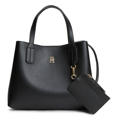 Tommy Hilfiger Icon Mini Satchel - Henkeltasche 28 cm (black)