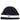 Lacoste Unisex Beanie - Gorro de lana acanalada (azul marino/blanco)