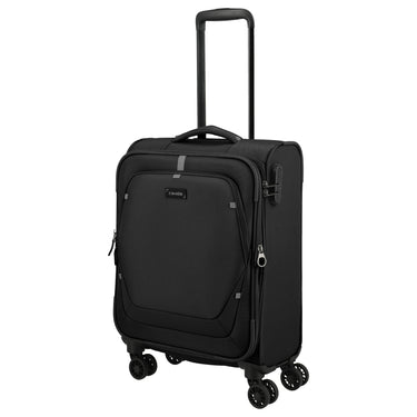 Travelite Umbria - 4-Rollen-Kabinentrolley S 55 cm erw. (black)