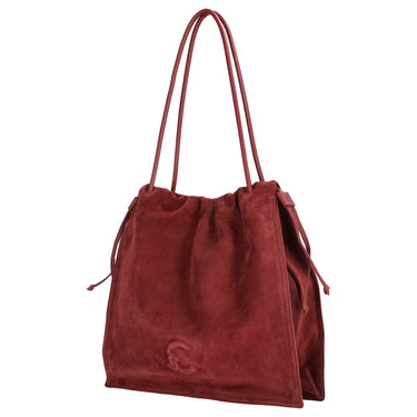 Coccinelle Dulse Suede - Bolso saco 40 cm (ribes)