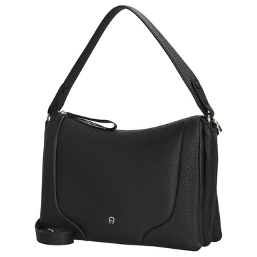 Aigner Mara M - Bolso bandolera 43 cm (Color: negro)
