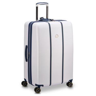 Delsey Paris Cadence - 4-Wheel Trolley 76 cm erw. (elfenbein/blau)