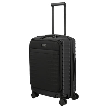 TITAN UPGRADE - 4-Rollen-Kabinentrolley S 55/23 cm mit Vortasche (nightshade black)