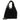 Coccinelle C-Easy Syn. Fur - Borsa a mano 20 cm (colore: noir/noir)