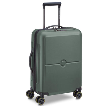 Delsey Paris Turenne 2.0 - Trolley Cabina Slim 4 Ruote 55 cm (verde)
