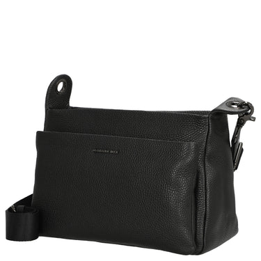 Mandarina Duck Mellow Leather - Borsa a tracolla 36 cm (nero)