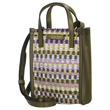 The Bridge Mirra Wow - Bolso shopper 21 cm (verde/lilla/black)