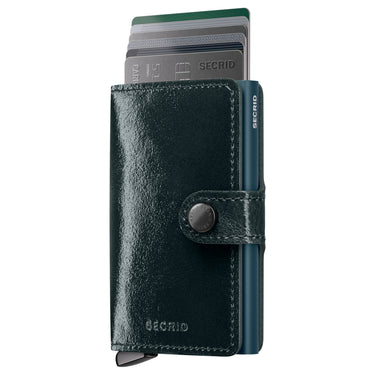 Secrid Miniwallet Naplak - Kreditkartenetui 6cc 10.2 cm RFID (bottle green+)