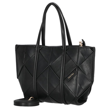 Calvin Klein Woven Mini Tote - Umhängetasche (black)