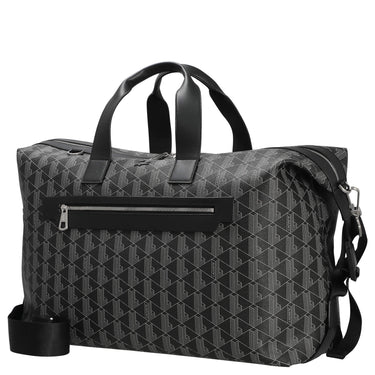 Lacoste The Blend - Borsa da viaggio 15" 50 cm (monogramma nero grigio)