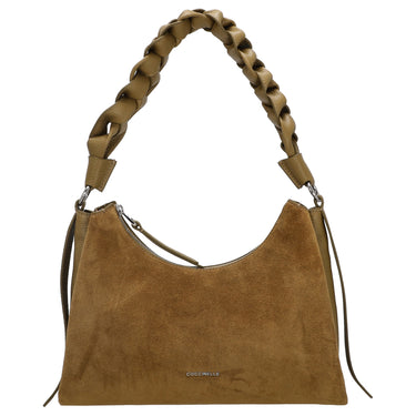 Coccinelle Boheme Suede Bimaterial - Shoulder Bag 30 cm (seagras/seagras)