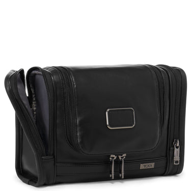 TUMI Alpha - Kulturbeutel zum Aufhängen (Leder) 30 cm (schwarz)