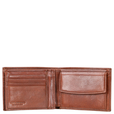 The Bridge Story Uomo - Herrengeldbörse 6cc Leder 12.5 cm (marrone)