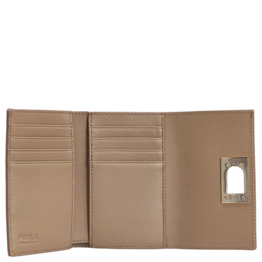 Furla 1927 M Compact Wallet - Cartera M 8cc 13 cm (greige)