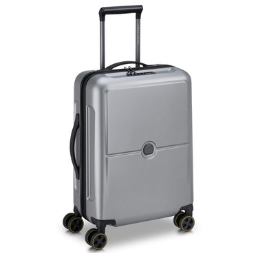 Delsey Paris Turenne 2.0 - Trolley de cabina slim con 4 ruedas 55 cm (silber)